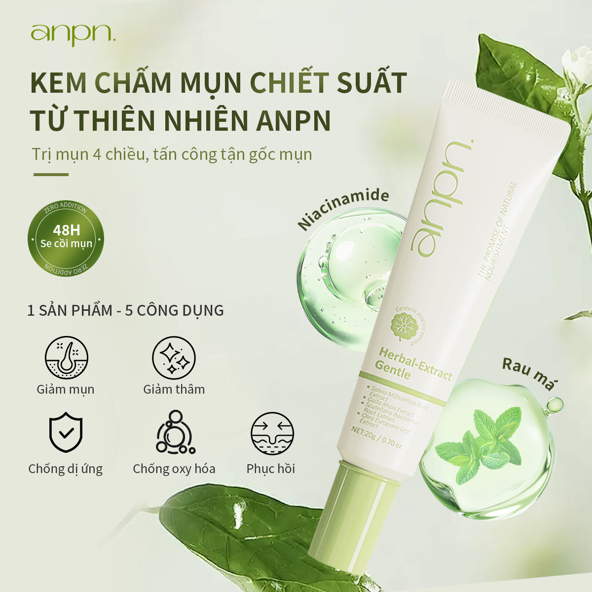 ANPN Acne Spot Treatment Cream