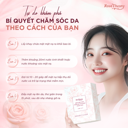 Rose Theory Bird's Nest Hydrating Face Mask - Moisturizing & Skin Repair